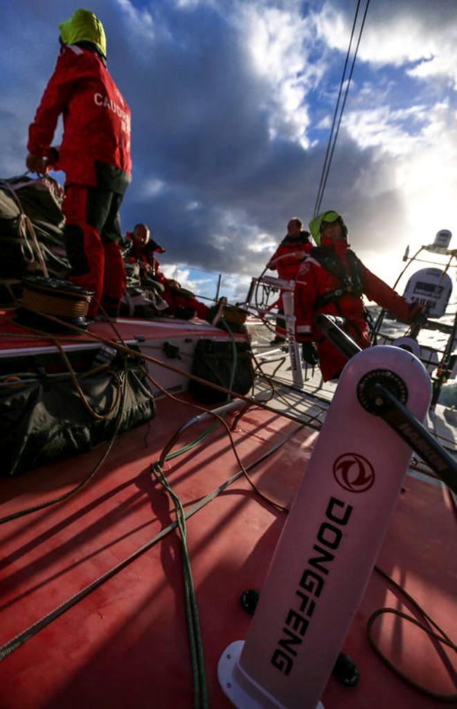 Onboard Dongfeng Race Team - Leg five to Itajai -  Volvo Ocean Race 2015 © Yann Riou / Dongfeng Race Team